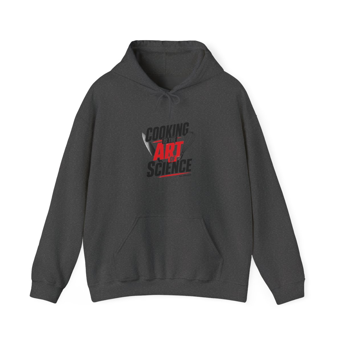 Nick DiGiovanni "Cooking is the Art of Science" Hoodie - alternate angle 2, merchandise