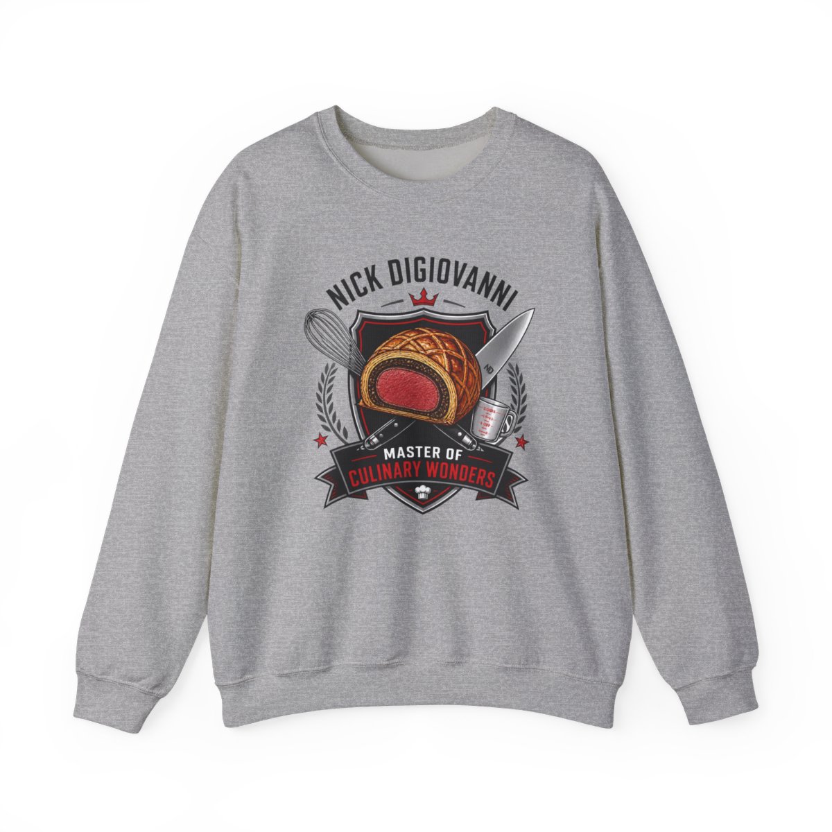 Nick DiGiovanni "Nick DiGiovanni - Master of Culinary Wonders" Crewneck
