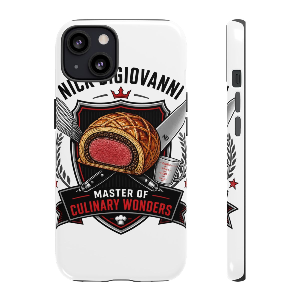 Nick DiGiovanni "Nick DiGiovanni - Master of Culinary Wonders" Phone Case