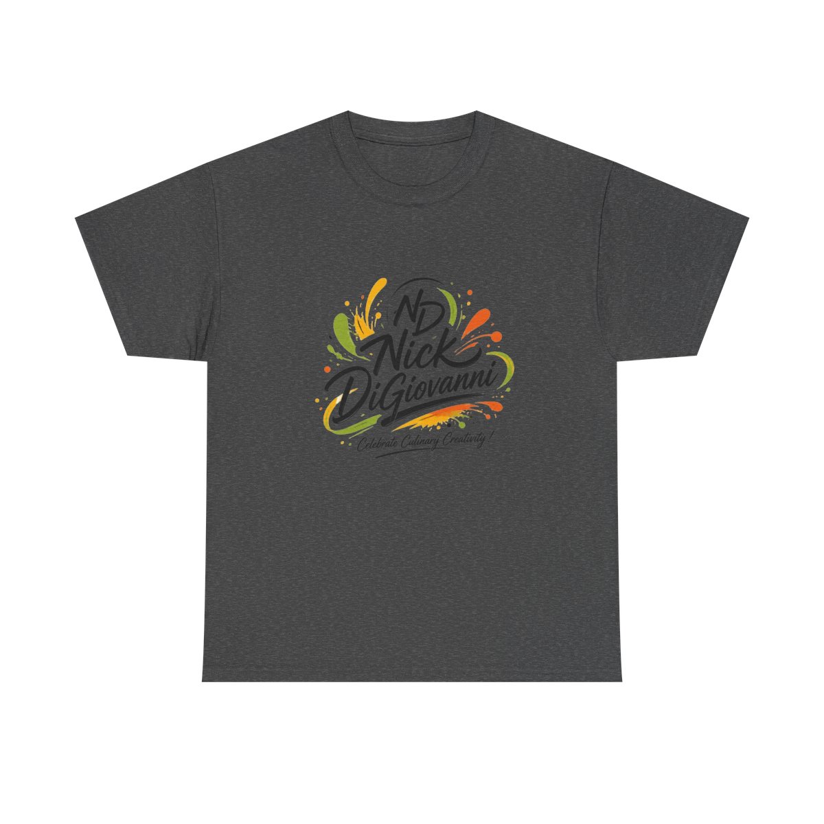 Nick DiGiovanni "Celebrate Culinary Creativity!" Unisex Tee - alternate angle 2, merchandise