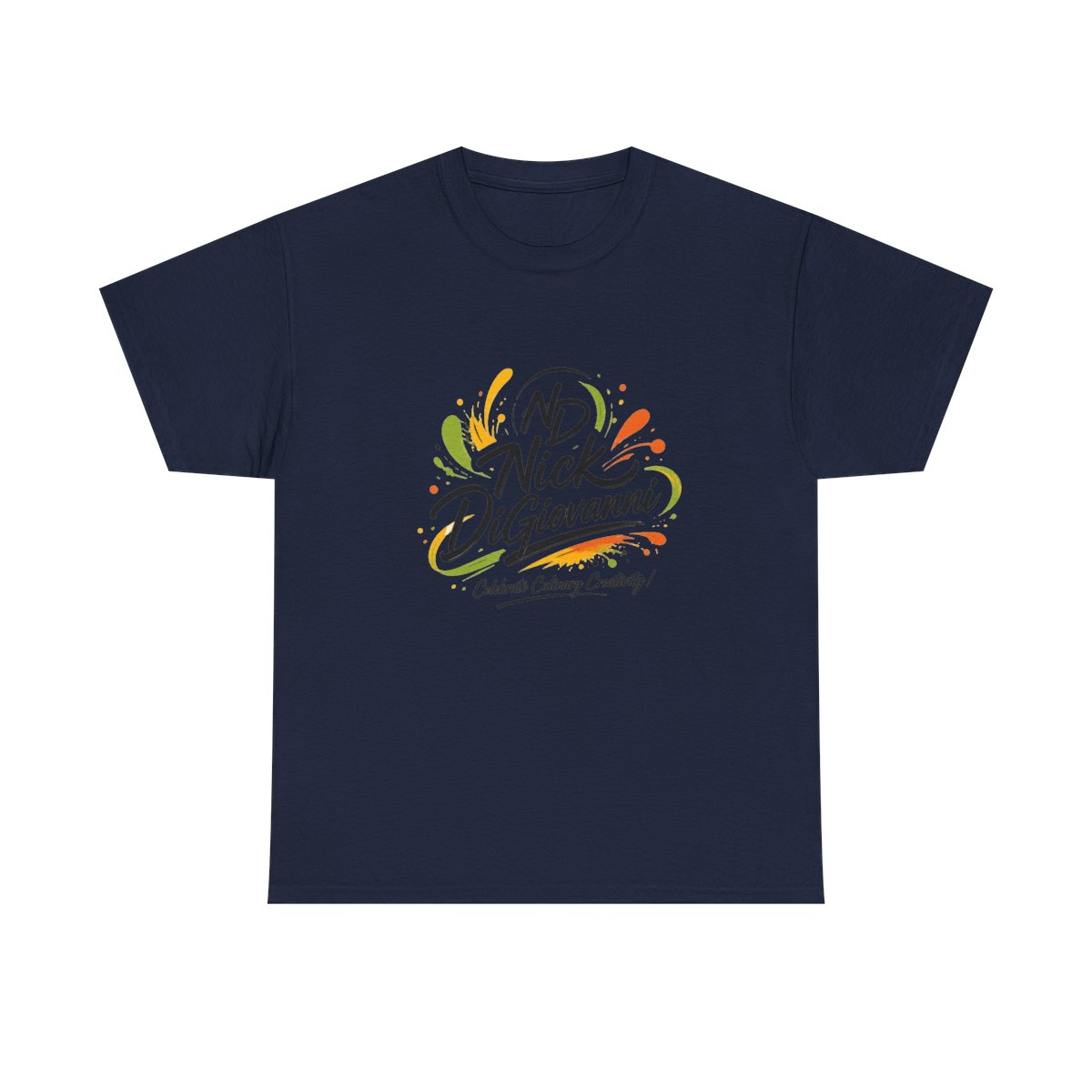 Nick DiGiovanni "Celebrate Culinary Creativity!" Unisex Tee - alternate angle 3, merchandise