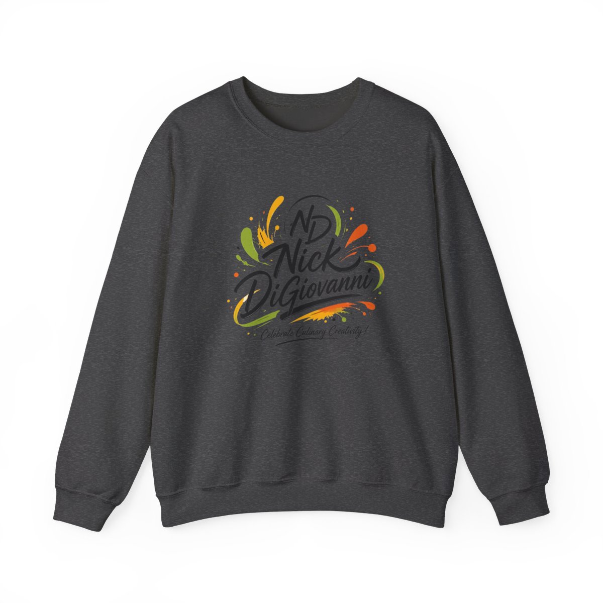 Nick DiGiovanni "Celebrate Culinary Creativity!" Crewneck - alternate angle 2, merchandise
