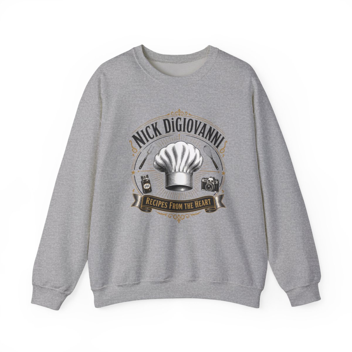 Nick DiGiovanni "Nick DiGiovanni - Recipes from the Heart" Crewneck