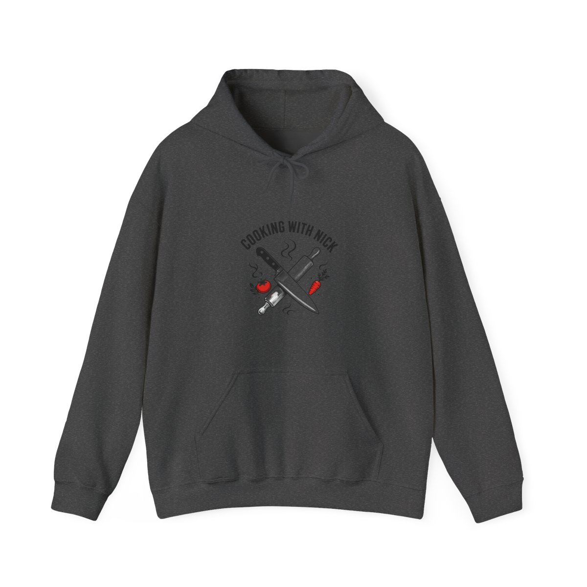 Nick DiGiovanni "Cooking with Nick" Hoodie - alternate angle 2, merchandise