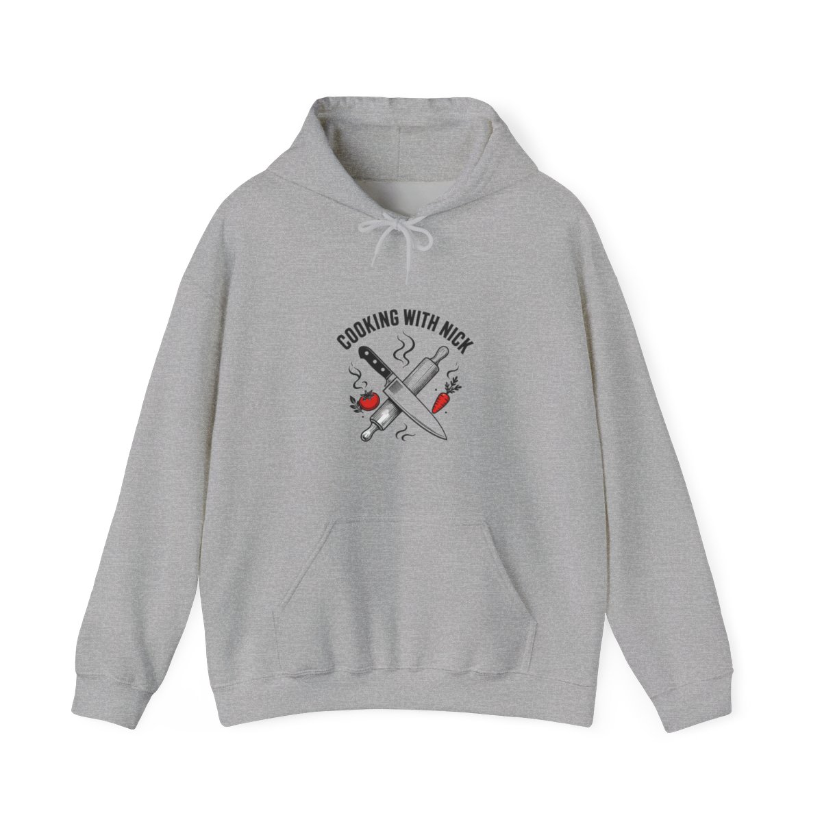Nick DiGiovanni "Cooking with Nick" Hoodie - alternate angle 3, merchandise