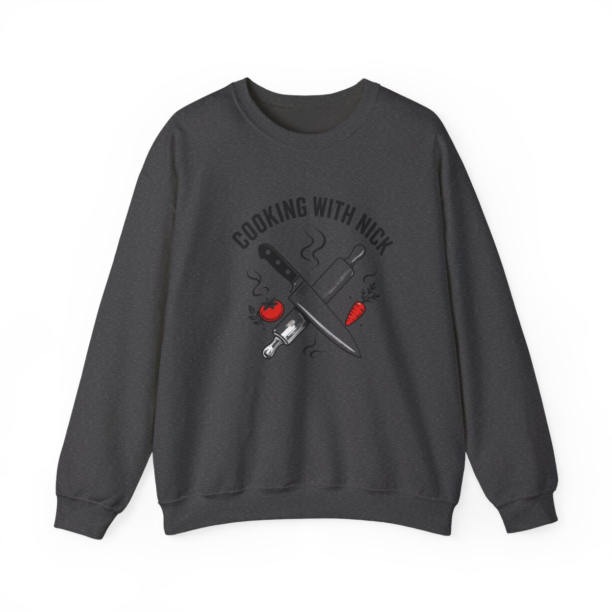 Nick DiGiovanni "Cooking with Nick" Crewneck - alternate angle 3, merchandise