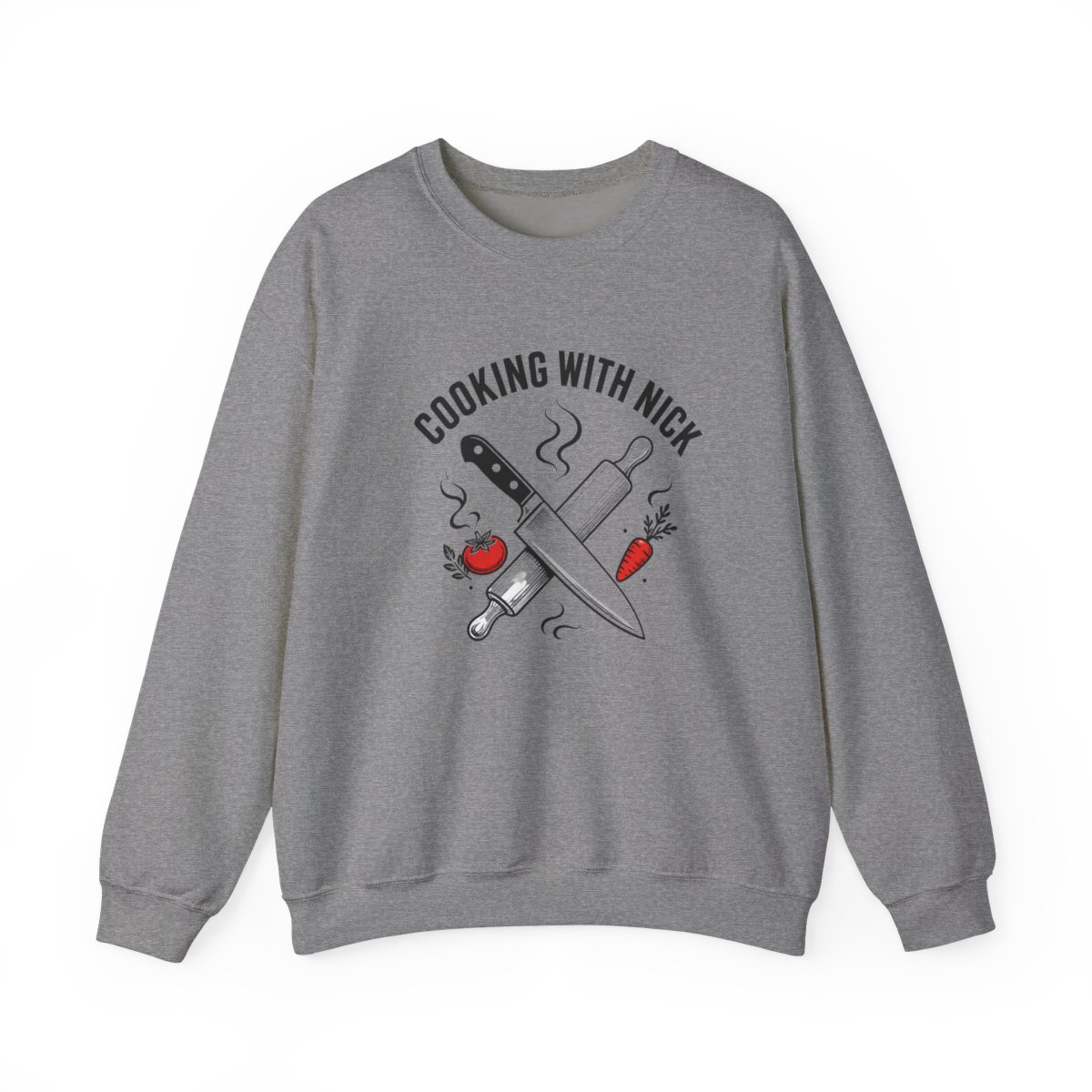 Nick DiGiovanni "Cooking with Nick" Crewneck - alternate angle 2, merchandise