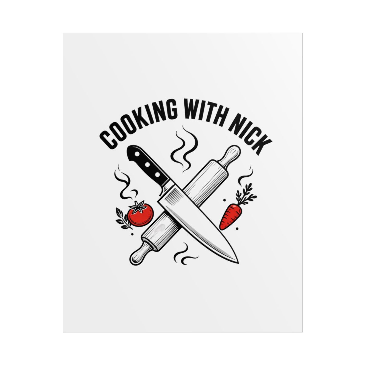 Nick DiGiovanni "Cooking with Nick" Poster - Official Accessories merchandise