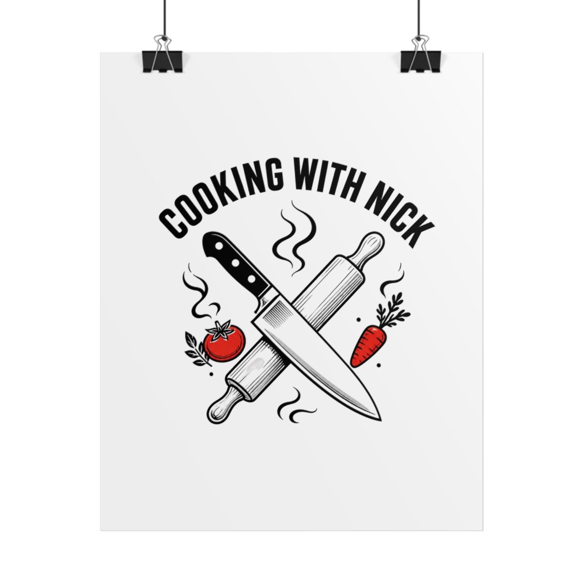 Nick DiGiovanni "Cooking with Nick" Poster