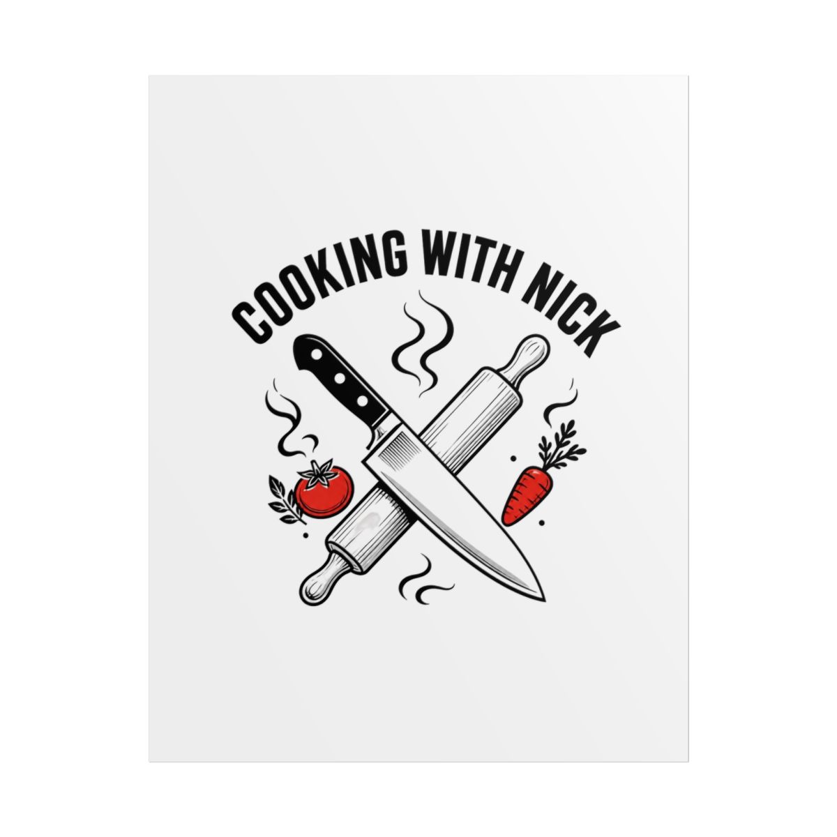 Nick DiGiovanni "Cooking with Nick" Poster - alternate angle 1, merchandise