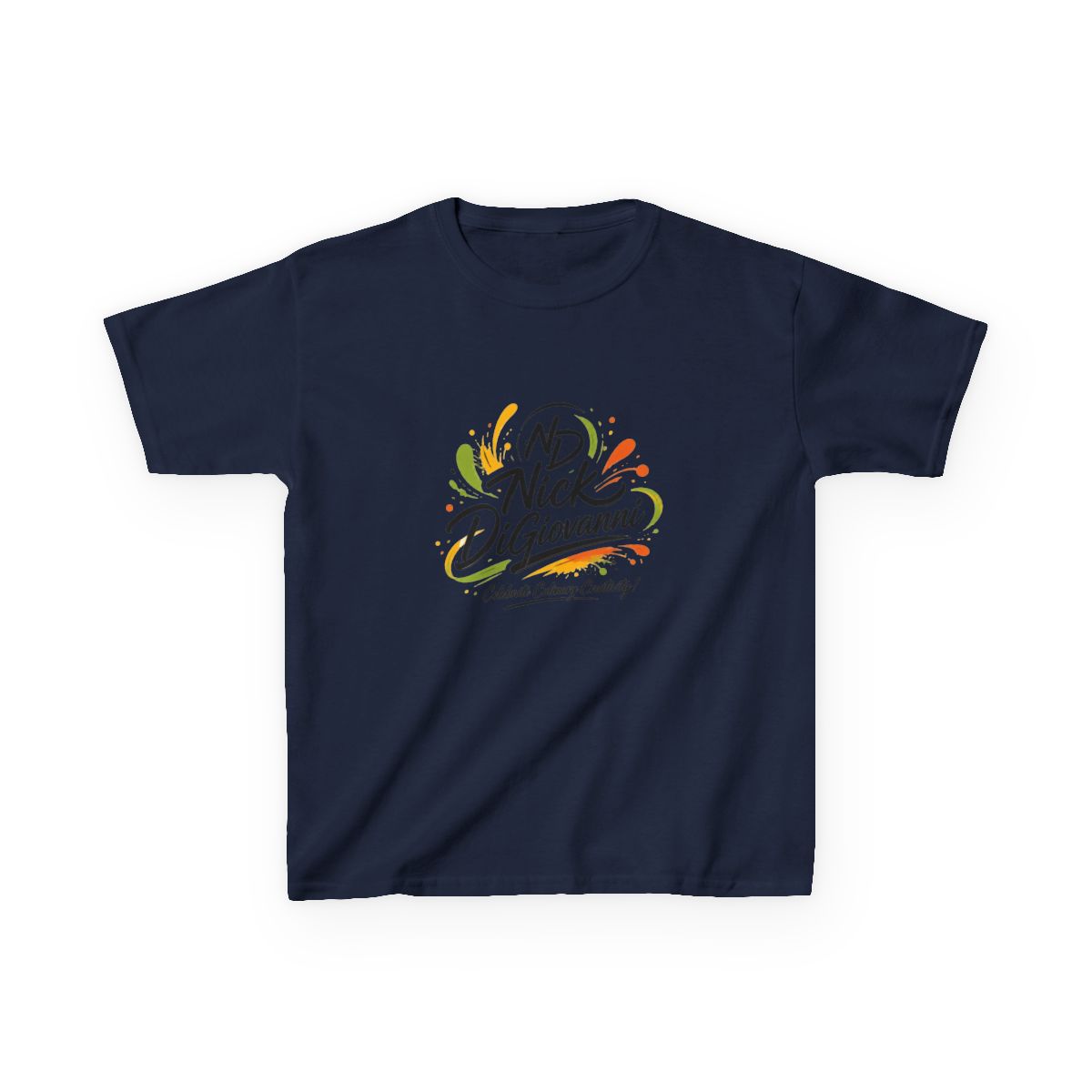 Nick DiGiovanni "Celebrate Culinary Creativity!" Unisex Kids Tee - alternate angle 3, merchandise